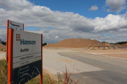 Hanson Quarry Auckley Hurst Lane