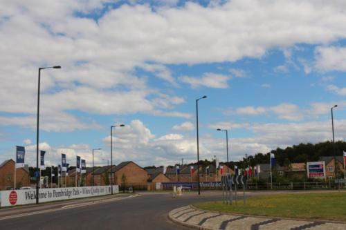 Robin Hood Airport adjacent housing devel Auckley